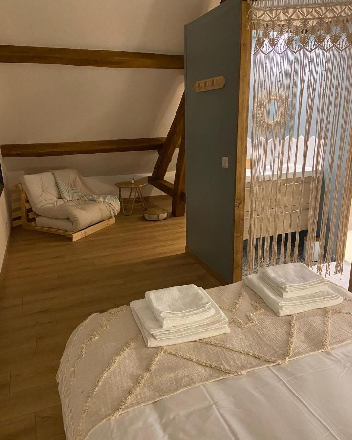 La Charmeraie : gîte de charme, piscine et spa Thésée Extérieur photo