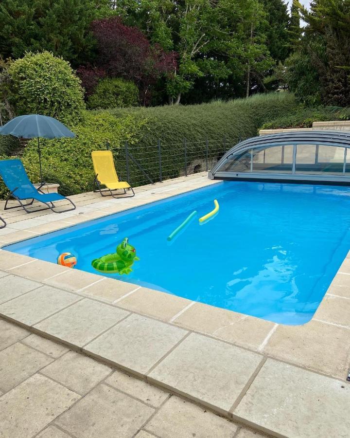 La Charmeraie : gîte de charme, piscine et spa Thésée Extérieur photo