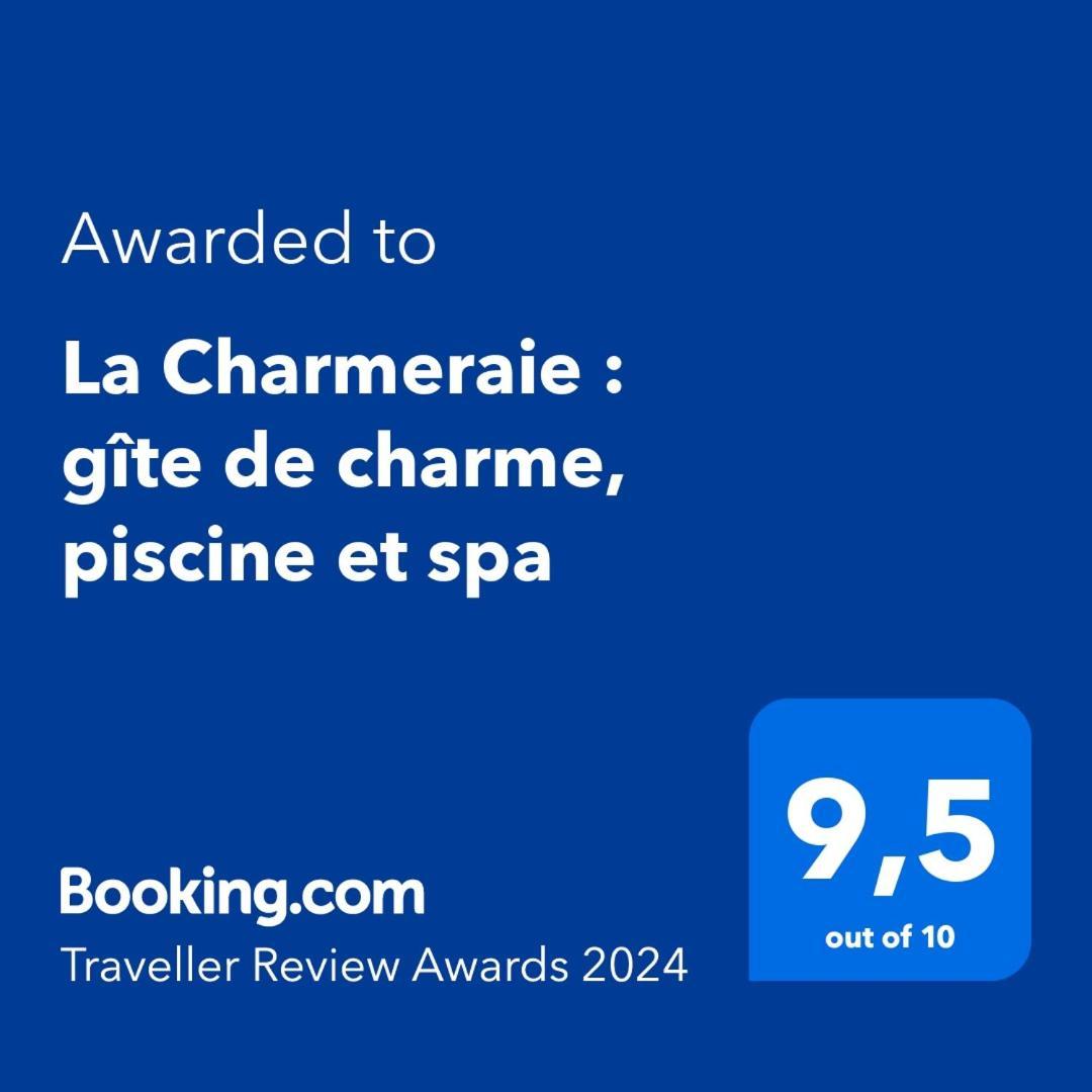 La Charmeraie : gîte de charme, piscine et spa Thésée Extérieur photo